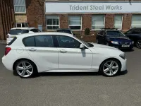 Used BMW 116 M Sport 2014 White Hatchback