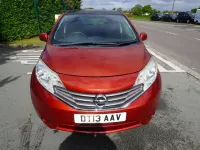 Używany Nissan Note Acenta 98 KM (72 kW) 2013 Czerwony Hatchback