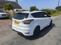 Used Ford Kuga ST-Line 150 HP (110 kW) 2017 White SUV