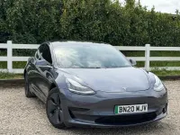 Używany Tesla Model 3 Standard Range 239 kW (325 KM) 2020 Szary Sedan/Limuzyna