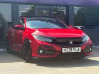 Used Honda Civic Sport 126 HP (92 kW) 2021 Red Hatchback
