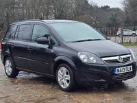 Used Vauxhall Zafira 2013 Black MPV