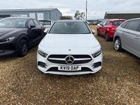 Used Mercedes A180 AMG line 116 HP (85 kW) 2019 White Hatchback