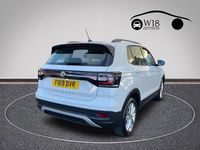 Used VW T-Cross SE 115 HP (84 kW) 2019 White SUV