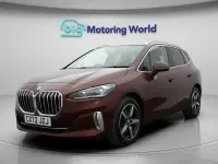 Used BMW 223 Active Tourer Luxury Line 218 HP (160 kW) 2022 Red MPV