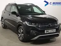Used VW T-Cross Black Edition 93 HP (68 kW) 2023 Black SUV