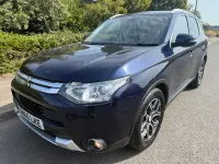 Used Mitsubishi Outlander 2015 Blue SUV