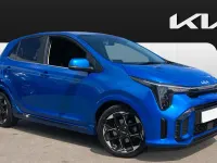 Used Kia Picanto GT-Line S 77 HP (56 kW) 2024 Blue Hatchback