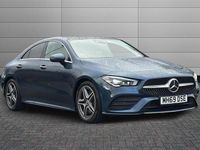 Used Mercedes CLA220 AMG Line Premium Plus 190 HP (139 kW) 2019 Blue Sedan