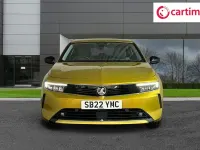 Used Vauxhall Astra Design Edition 130 HP (95 kW) 2022 Yellow Hatchback
