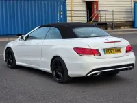Begagnad Mercedes E250 AMG 2013 Vit Cab