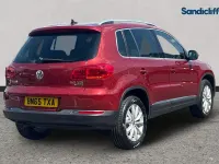 Used VW Tiguan Match 150 HP (110 kW) 2015 Red SUV