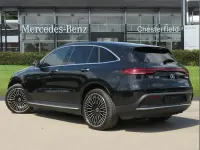 Used Mercedes EQC400 AMG Line Premium 300 kW (408 HP) 2023 Black SUV