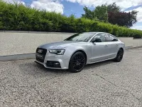 Used Audi A5 Black Edition 190 HP (139 kW) 2016 Silver Coupe