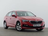 Used Skoda Scala SE 95 HP (69 kW) 2020 Red Hatchback