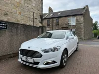 Used Ford Mondeo Titanium 150 HP (110 kW) 2016 White Hatchback
