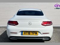 Used Mercedes C250 Premium Plus 200 HP (147 kW) 2018 White Coupe