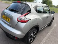 Używany Nissan Juke 2018 Srebrny SUV