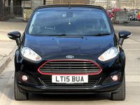 Used Ford Fiesta Titanium 2015 Black Hatchback