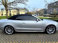 Begagnad Audi A5 Cabriolet Comfort 2010 Silver Cab