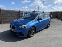 Used BMW 220 M Sport 190 HP (139 kW) 2016 Blue MPV