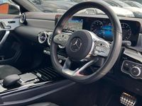 Used Mercedes CLA200 AMG Line Premium Plus 163 HP (119 kW) 2023 Digital white metallic