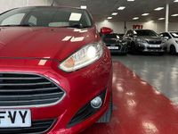 Used Ford Fiesta Zetec 2016 Red Hatchback