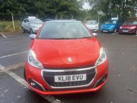 Used Peugeot 208 Allure Premium 82 HP (60 kW) 2018 Orange Hatchback