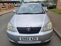 Usado Toyota Corolla T3 110 HP (80 kW) 2002 Prateado Citadino