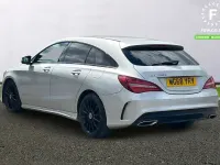 Usado Mercedes CLA220 AMG line 2018 Prateado Sedan