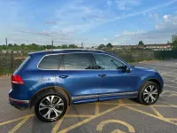 Used VW Touareg R-line 262 HP (192 kW) 2016 Blue SUV