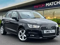 Used Audi A1 Sportback Sport 2018 Black Hatchback
