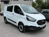 Used Ford Transit Custom 105 HP (77 kW) 2022 White Van