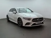 Used Mercedes A35 AMG Executive 2021 White Hatchback