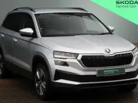 Used Skoda Karoq SE Drive 150 HP (110 kW) 2022 Brilliant silver metallic SUV