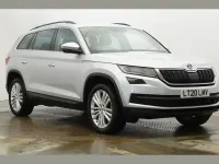 Used Skoda Kodiaq SE L 150 HP (110 kW) 2020 Brilliant silver metallic SUV