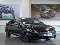 Used VW Arteon R-line 190 HP (139 kW) 2019 Black Hatchback