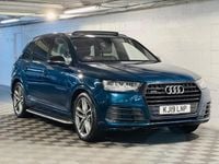 Used Audi Q7 Black Edition 2019 Blue SUV