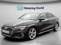 Used Audi A3 S-Line 110 HP (80 kW) 2022 Black Sedan