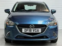 Used Mazda 2 75 HP (55 kW) 2018 Blue Hatchback