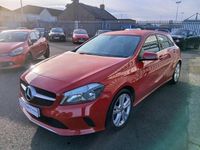 Used Mercedes A180 122 HP (89 kW) 2017 Red Hatchback