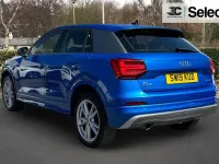 Used Audi Q2 S-Line 113 HP (83 kW) 2019 Blue SUV