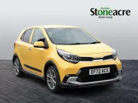 Used Kia Picanto X-Line 67 HP (49 kW) 2022 Yellow Hatchback