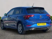 Used VW Polo R-line 95 HP (69 kW) 2023 Blue Hatchback