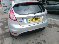 Used Ford Fiesta Titanium 125 HP (91 kW) 2017 Silver Hatchback