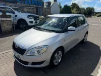 Used Skoda Fabia SE 69 HP (50 kW) 2013 Silver Hatchback