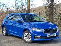 Used Skoda Fabia Comfort 80 HP (58 kW) 2023 Blue Hatchback