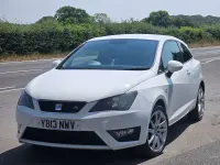 Used Seat Ibiza FR 2013 White Hatchback
