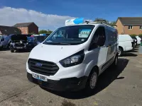 Begagnad Ford Transit Custom 105 HK (77 kW) 2018 Vit Van