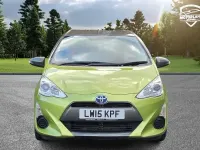 Used Toyota Yaris Hybrid 2015 Lime green